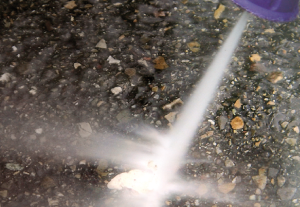 Punktstrahlreinigung